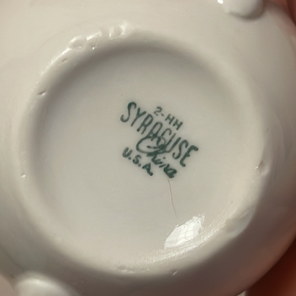 Syracuse China vintage double handled teacup ☕️ - Picture 8 of 8